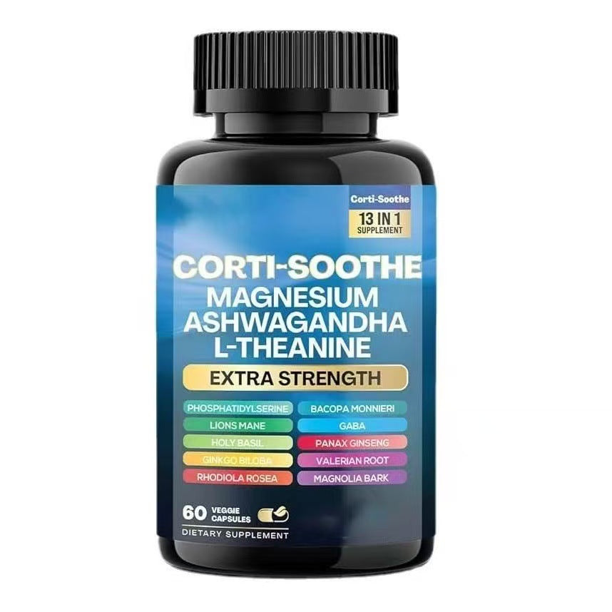 Magnesium Glycinate & Ashwagandha Capsules product view